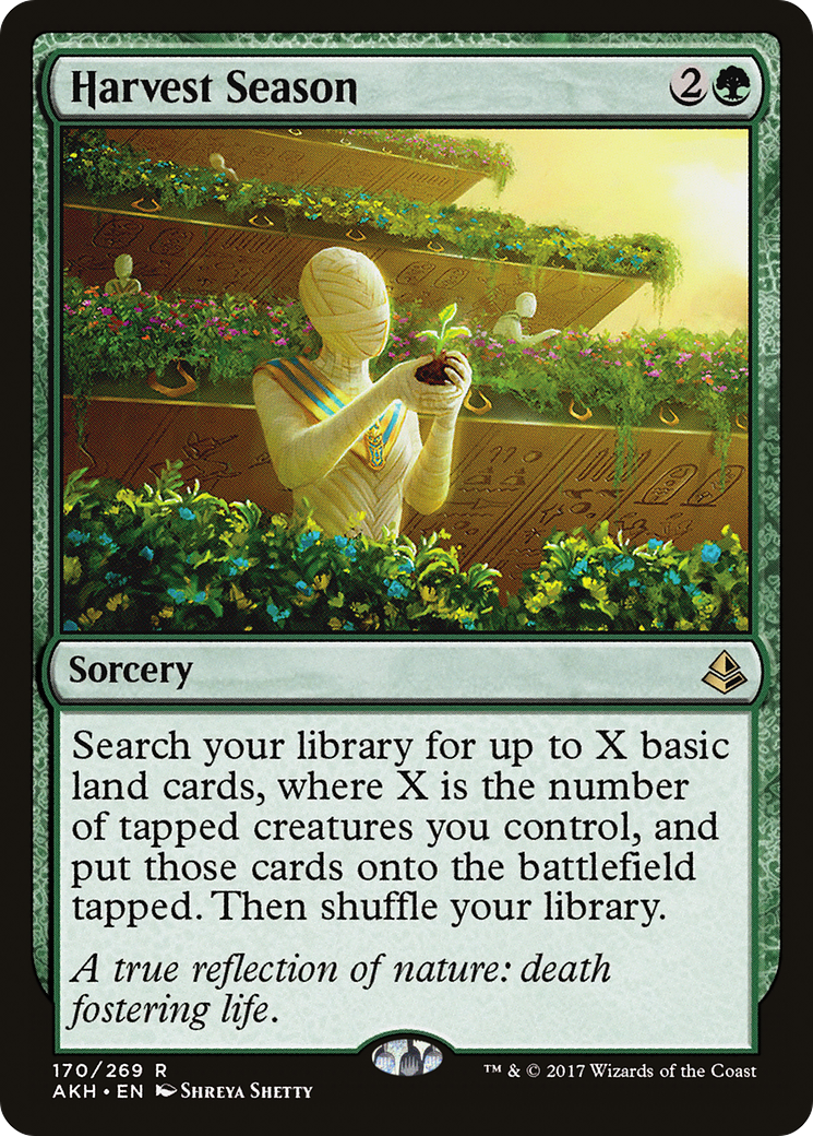 Image of Harvest Season (AKH-170) - Amonkhet Foil