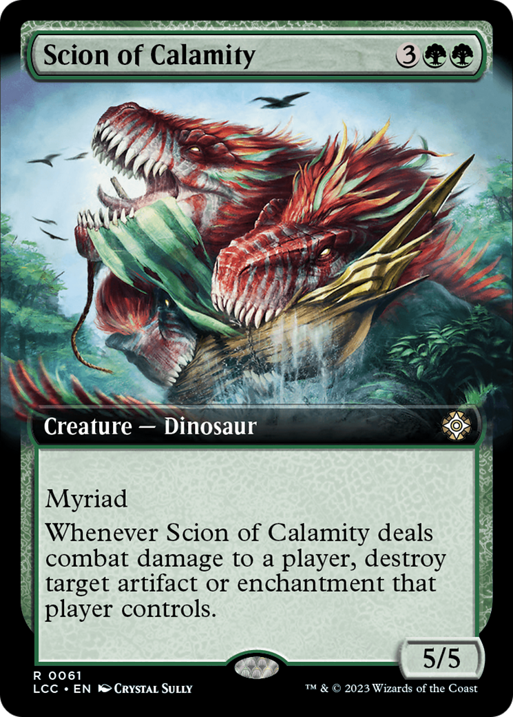 Image of Scion of Calamity (Extended Art) (LCC-061) - The Lost Caverns of Ixalan Commander: (Extended Art)