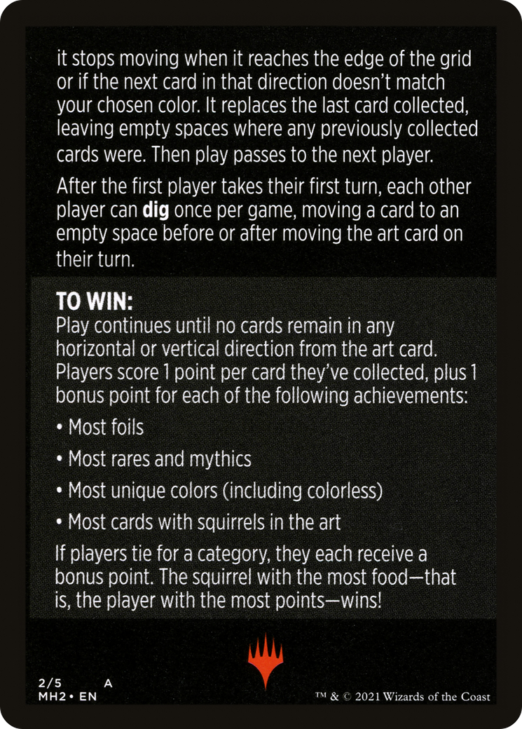Image of Foraging Squirrels // Foraging Squirrels (cont'd) (MMH2-002) - Modern Horizons 2 Minigames