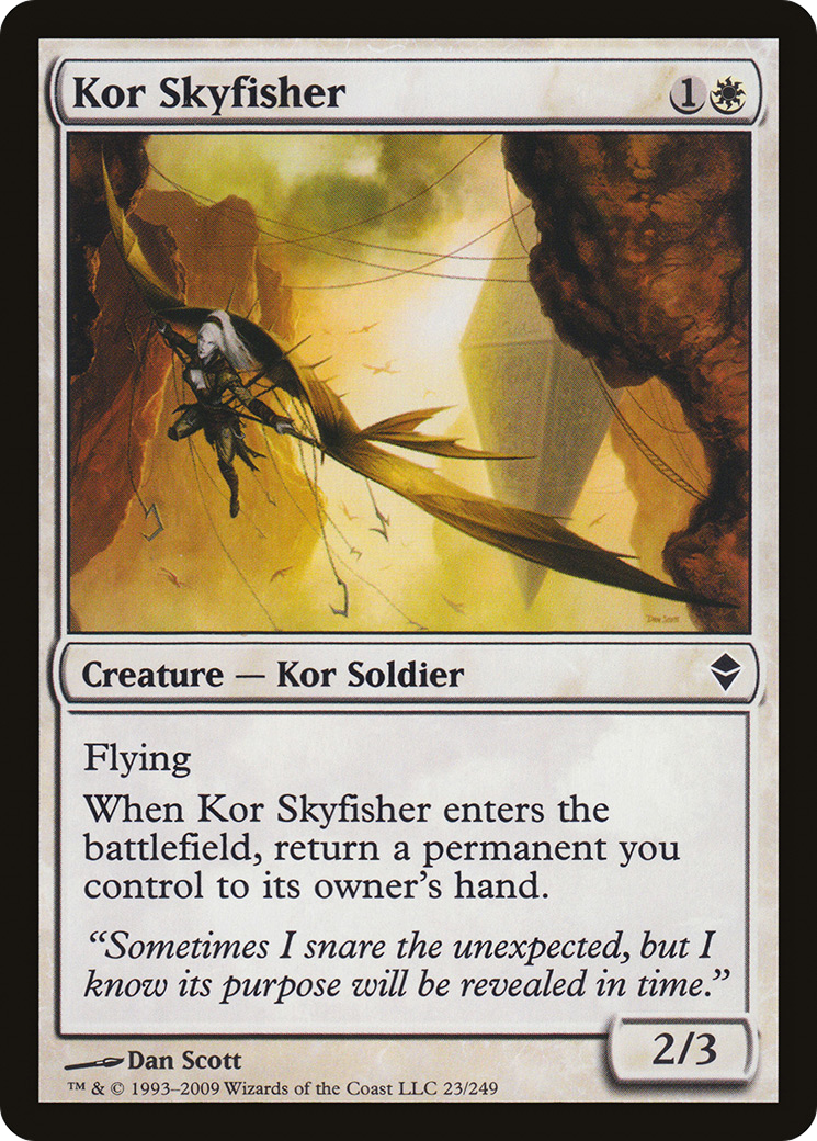 Image of Kor Skyfisher (ZEN-023) - Zendikar