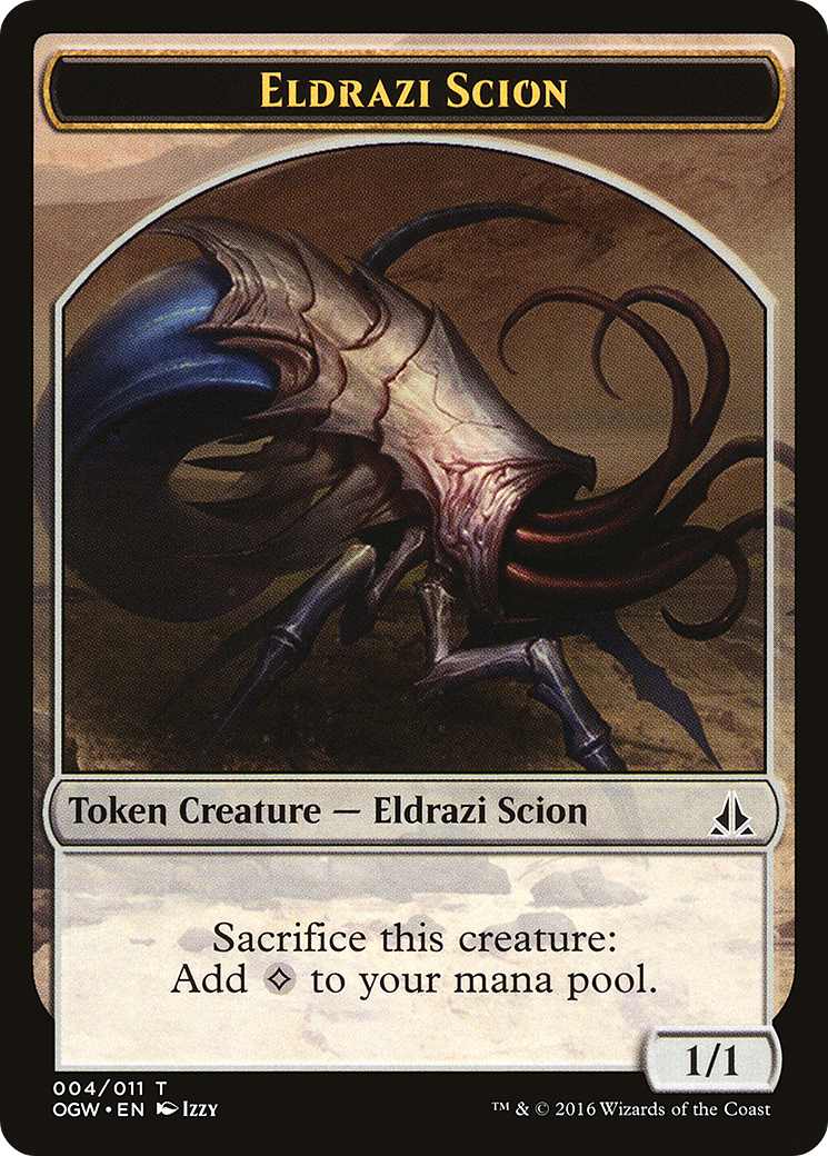 Image of Eldrazi Scion Token (004) (OGW-004) - Oath of the Gatewatch Tokens