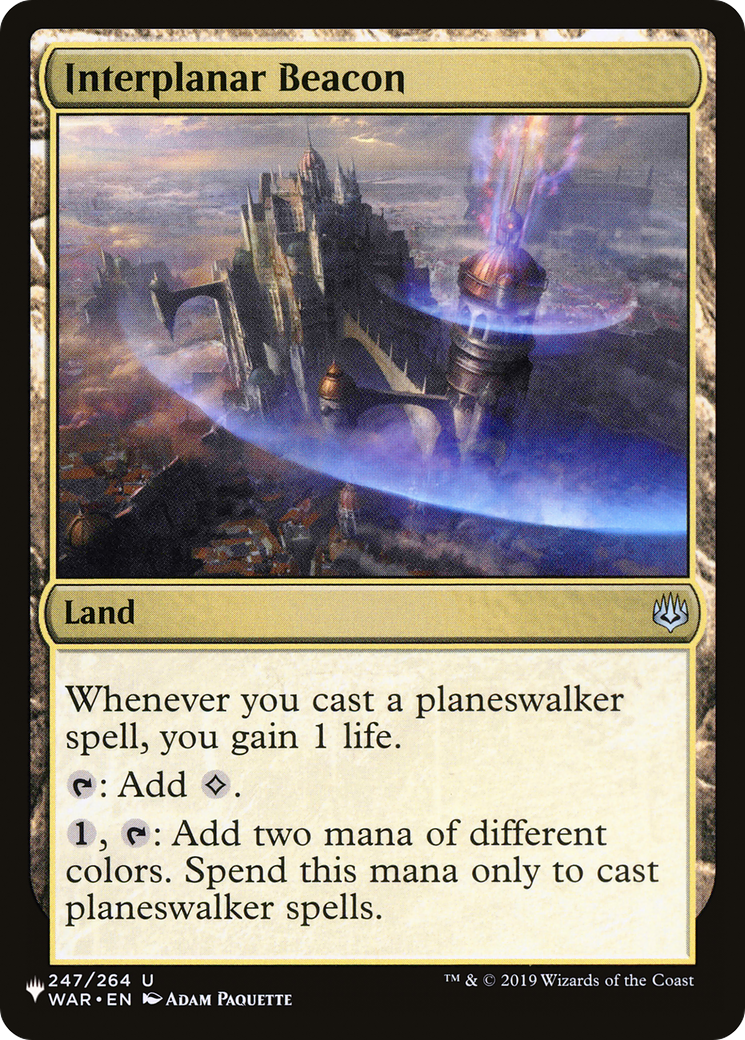 Image of Interplanar Beacon (LIST-WAR-247) - The List