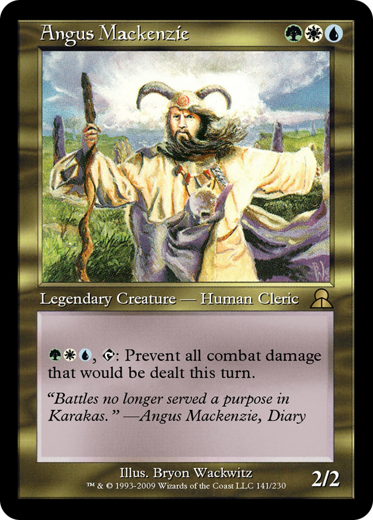 Image of Angus Mackenzie (ME3-141) - Masters Edition III Foil