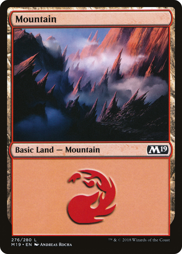 Image of Mountain (276) (M19-276) - Core Set 2019