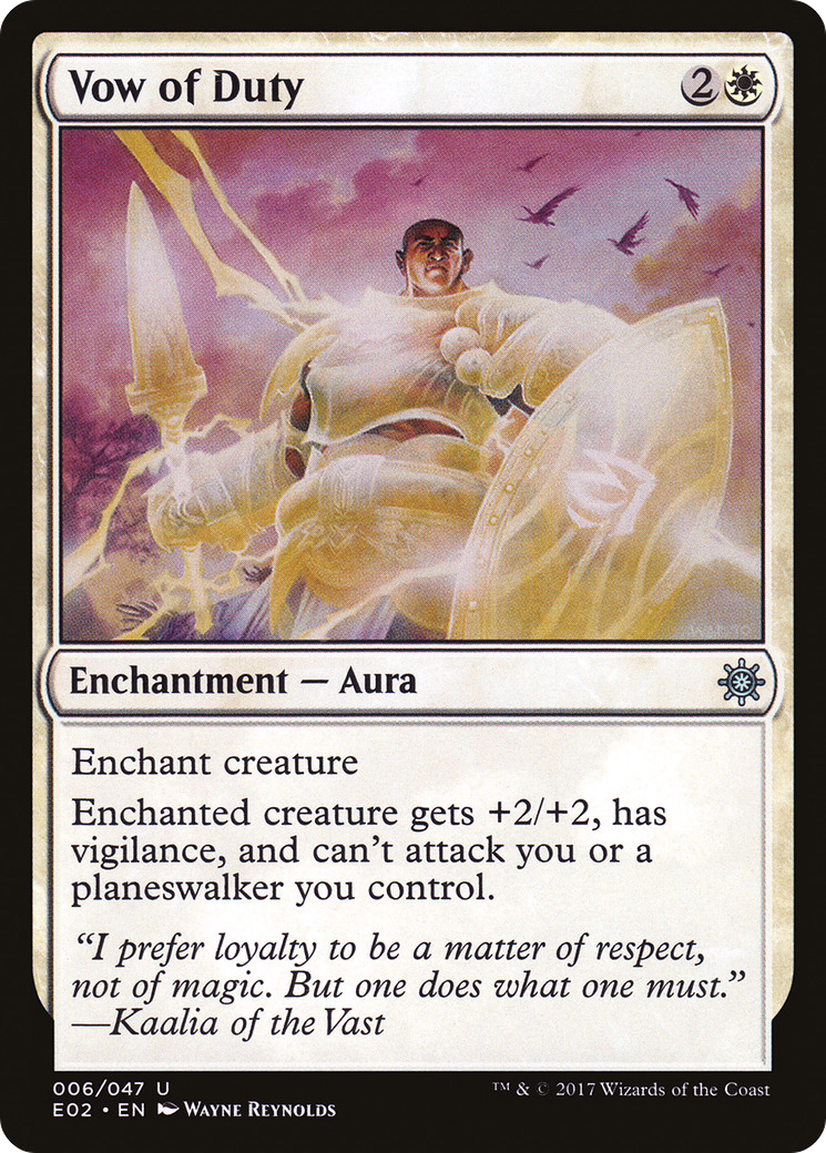 Image of Vow of Duty (E02-006) - Explorers of Ixalan