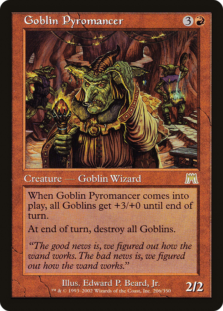 Image of Goblin Pyromancer (ONS-206) - Onslaught