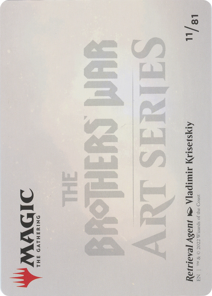 Image of Retrieval Agent // Retrieval Agent (ABRO-011) - The Brothers' War Art Series (Borderless)