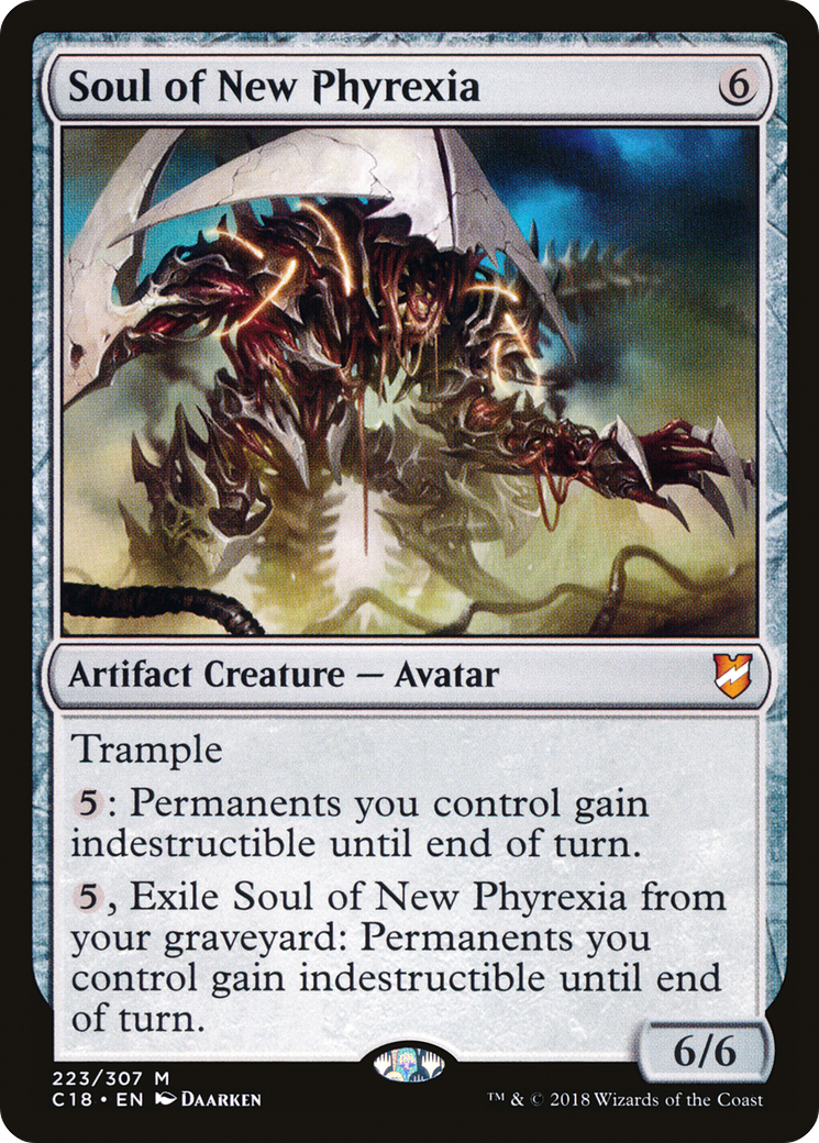 Image of Soul of New Phyrexia (C18-223) - Commander 2018