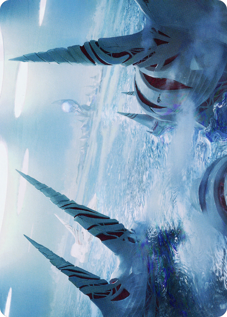 Image of Seachrome Coast // Seachrome Coast (AONE-061) - Phyrexia: All Will Be One Art Series (Borderless) Foil