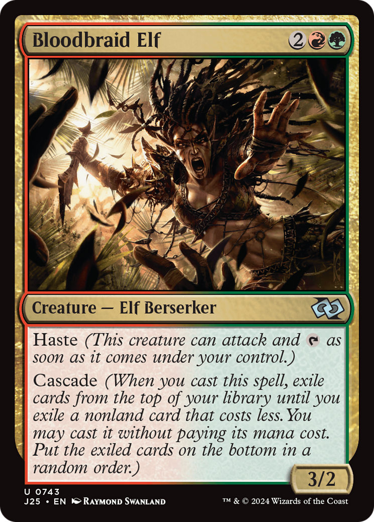 Image of Bloodbraid Elf (J25-743) - Foundations Jumpstart