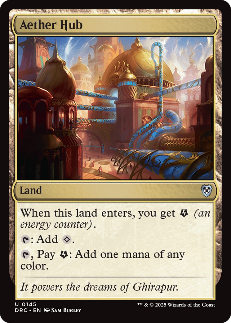 Image of Aether Hub (DRC-145) - Commander: Aetherdrift