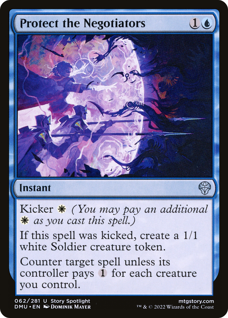 Image of Protect the Negotiators (DMU-062) - Dominaria United Foil