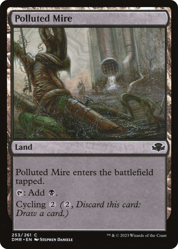 Image of Polluted Mire (DMR-253) - Dominaria Remastered