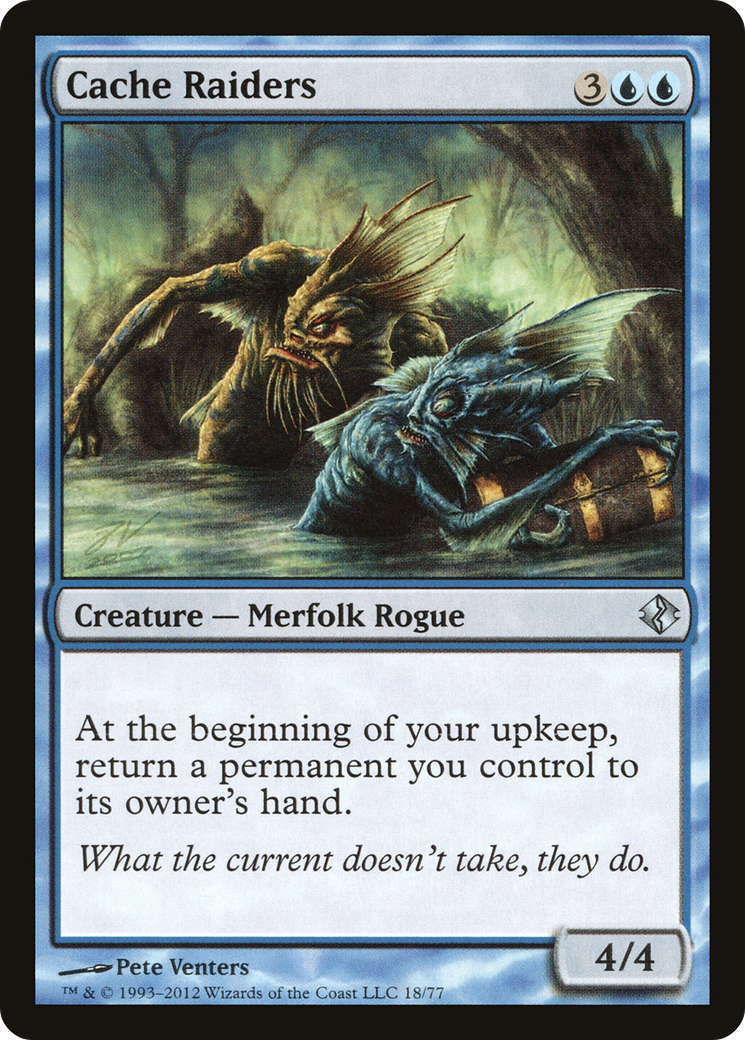 Image of Cache Raiders (DDI-018) - Duel Decks: Venser vs. Koth