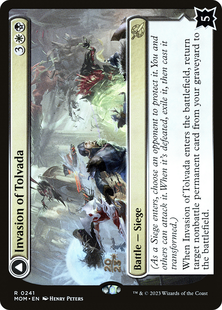 Image of Invasion of Tolvada (PRE-241) - March of the Machine Promos Foil