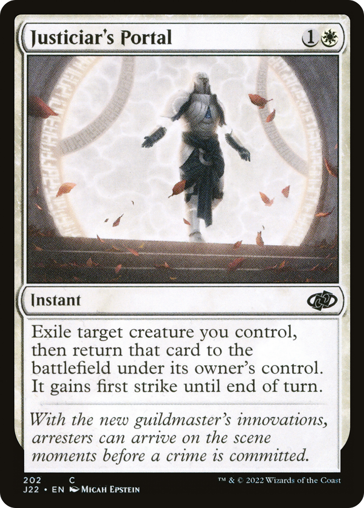 Image of Justiciar's Portal (J22-202) - Jumpstart 2022