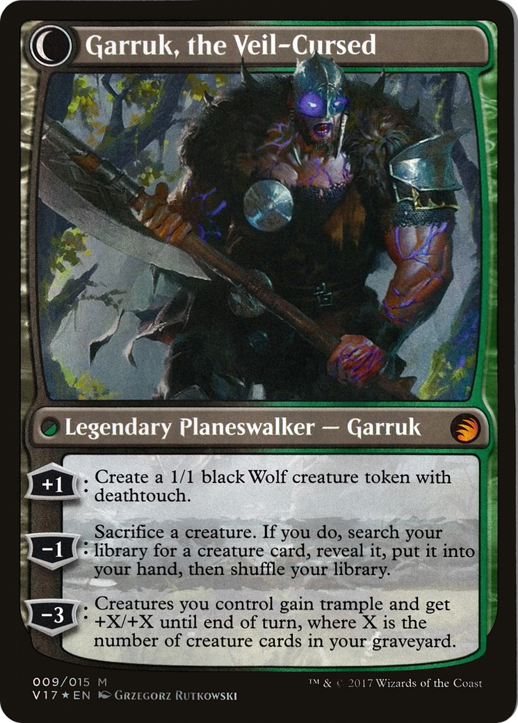 Image of Garruk Relentless (V17-009) - From the Vault: Transform: (Double Faced Transform) Foil