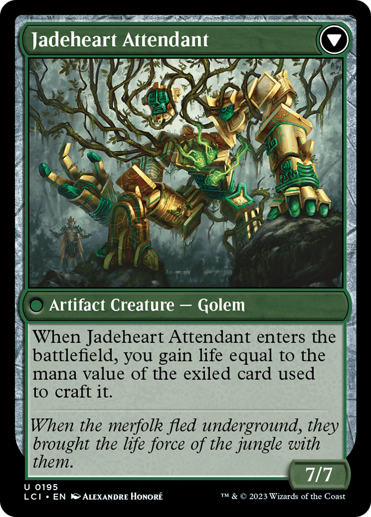 Image of Jade Seedstones (LCI-195) - The Lost Caverns of Ixalan Foil