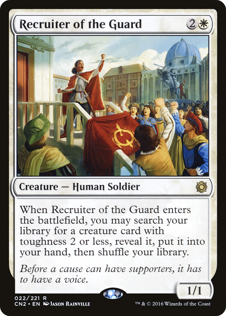 Image of Recruiter of the Guard (CN2-022) - Conspiracy: Take the Crown Foil