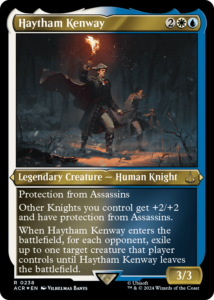 Image of Haytham Kenway (ACR-238) - Assassin's Creed Etched Foil