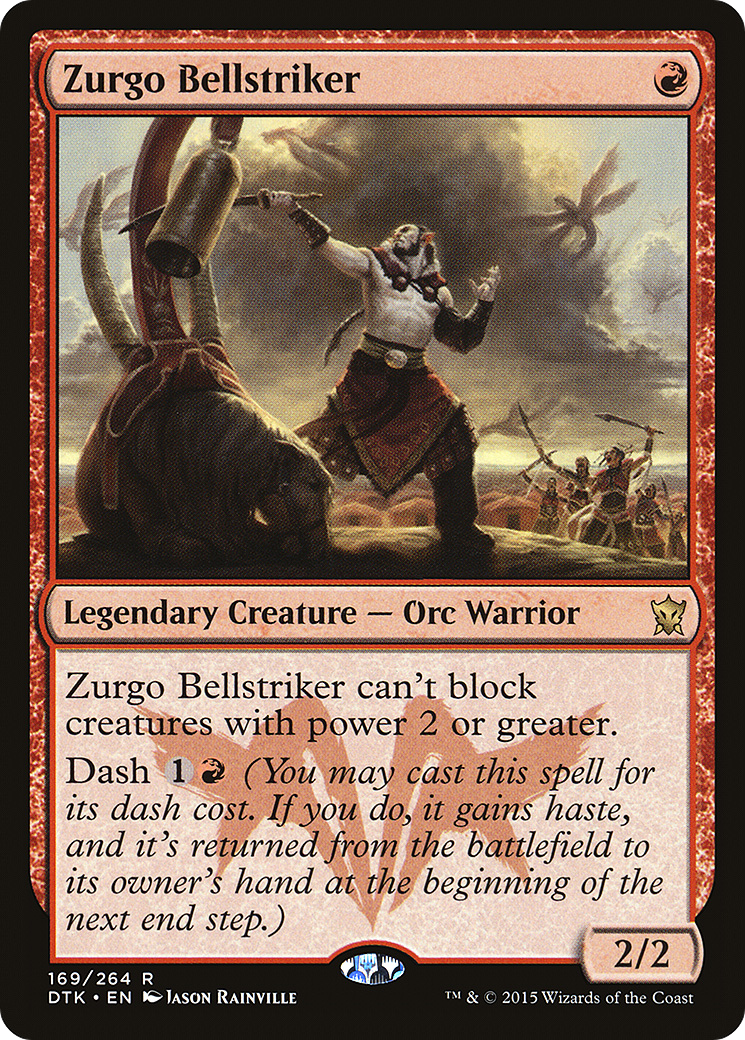 Image of Zurgo Bellstriker (DTK-169) - Dragons of Tarkir