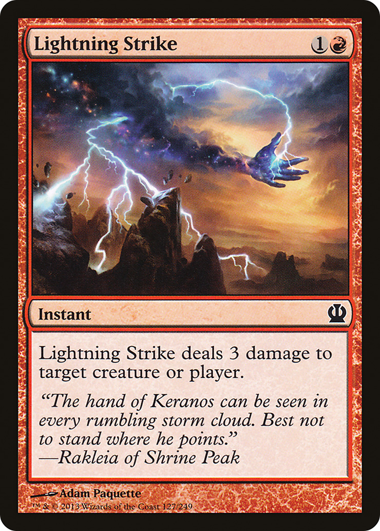 Image of Lightning Strike (THS-127) - Theros