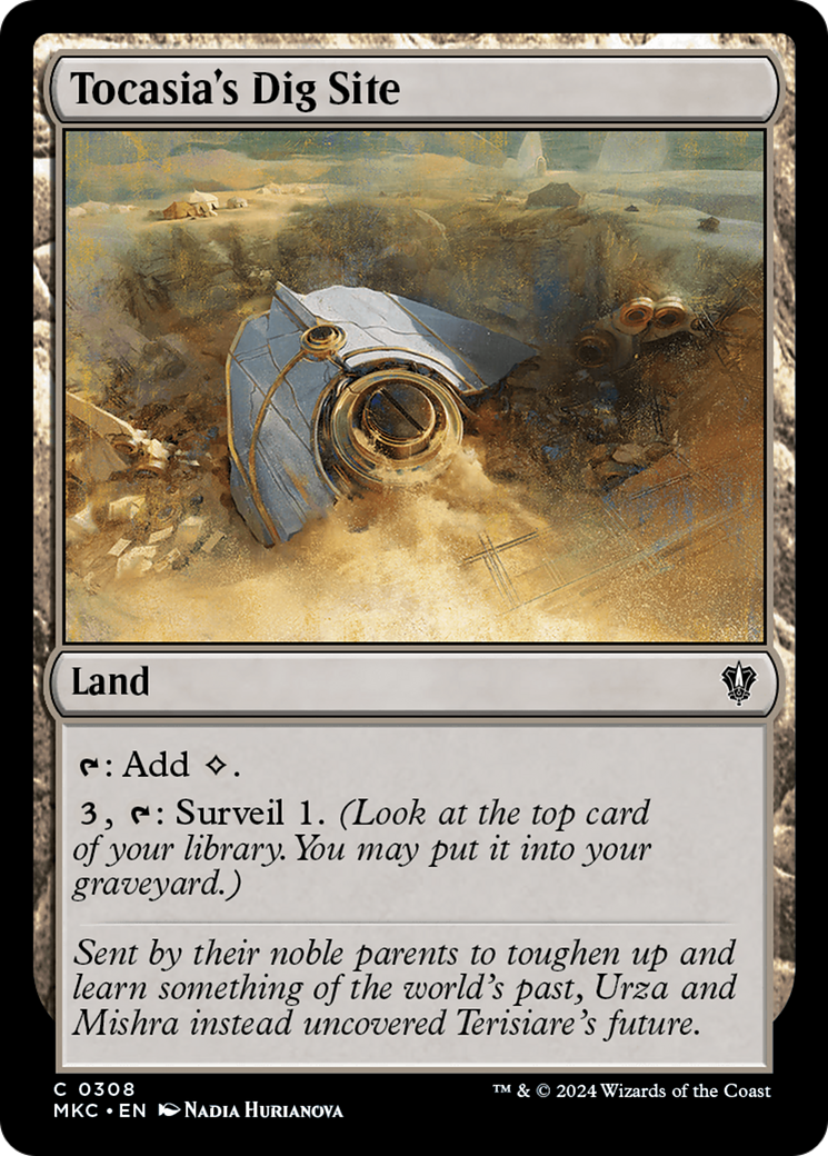 Image of Tocasia's Dig Site (MKC-308) - Murders at Karlov Manor Commander