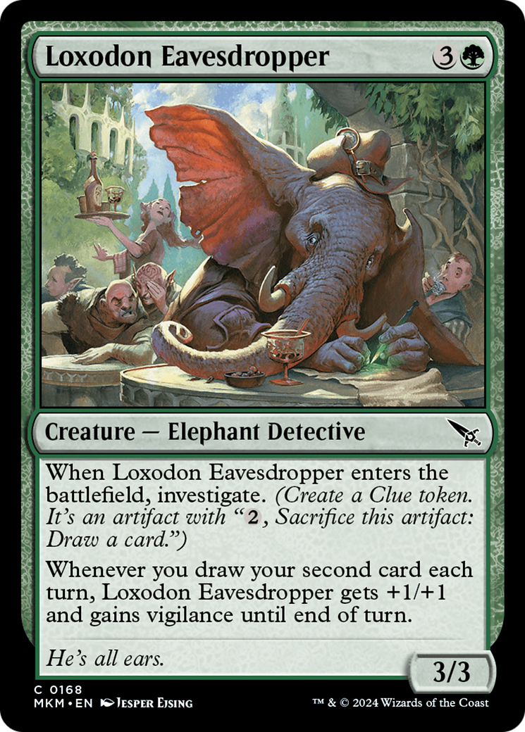 Image of Loxodon Eavesdropper (MKM-168) - Murders at Karlov Manor