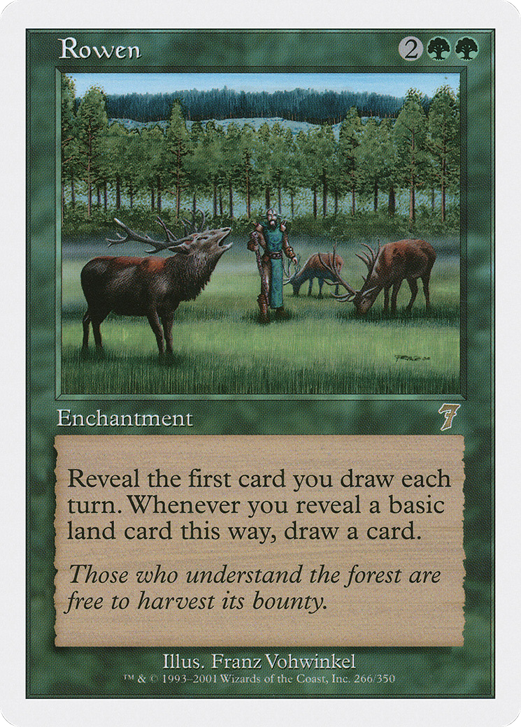 Image of Rowen (7ED-266) - 7th Edition Foil