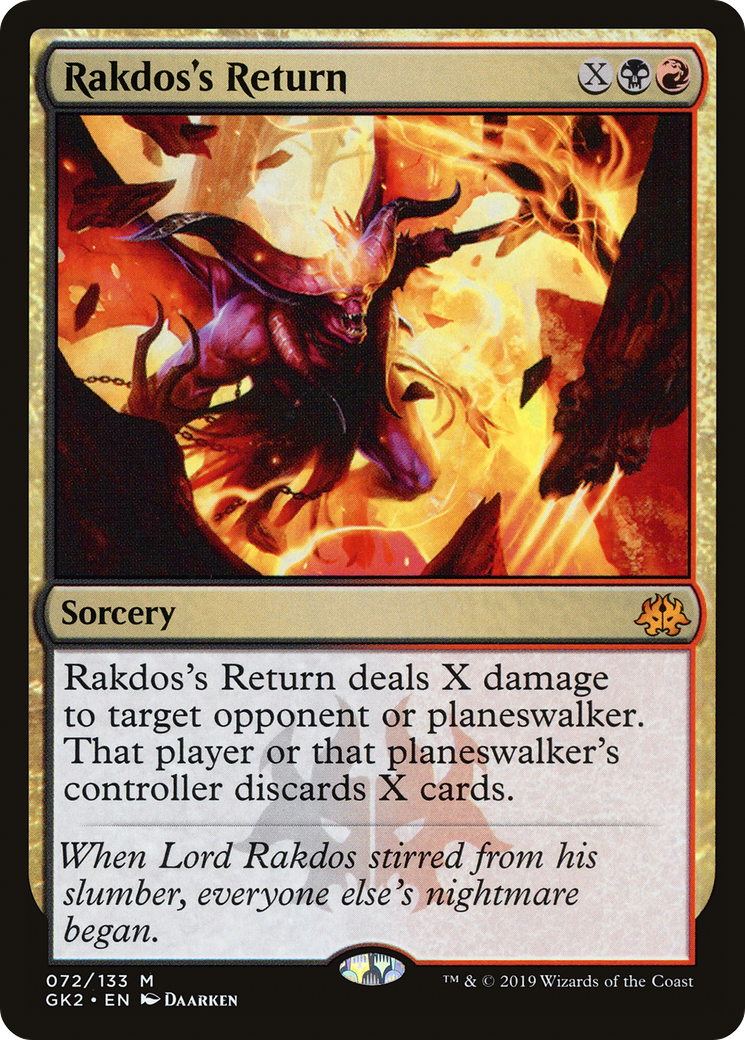 Image of Rakdos's Return (GK2-072) - RNA Guild Kit