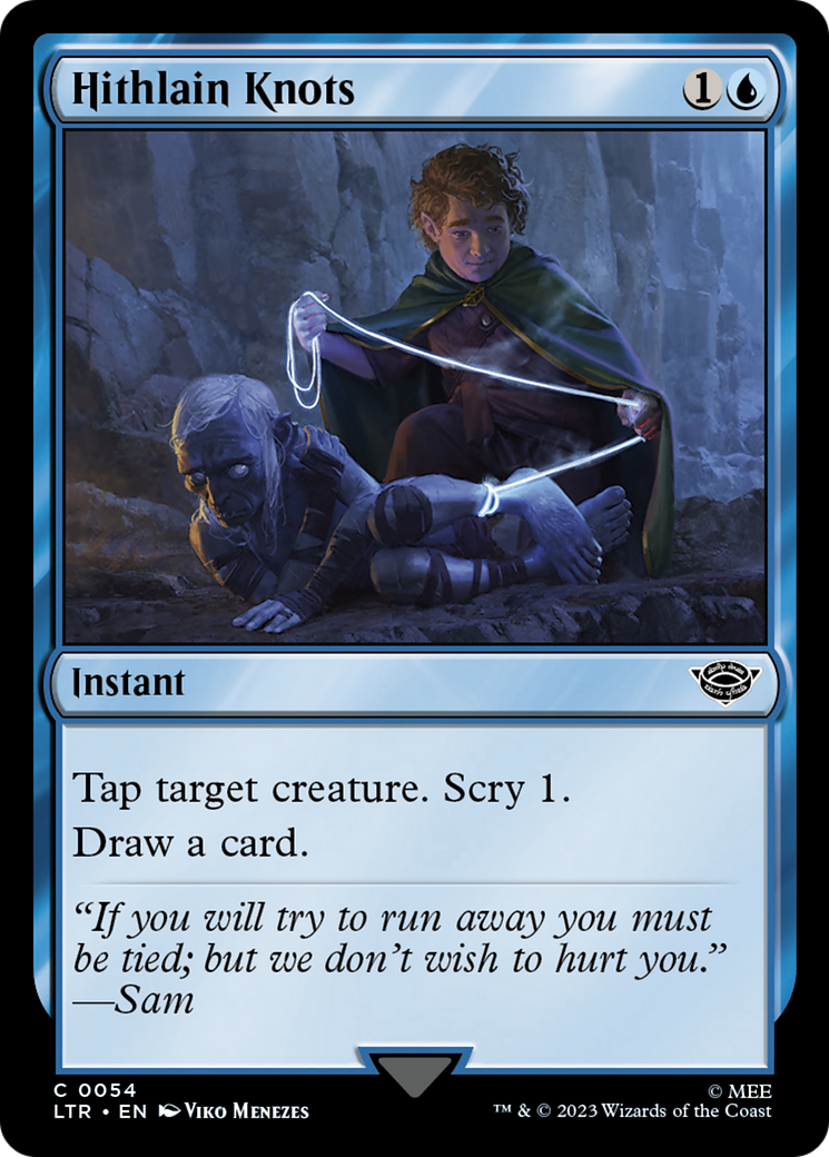 Image of Hithlain Knots (LTR-054) - The Lord of the Rings: Tales of Middle-earth Foil