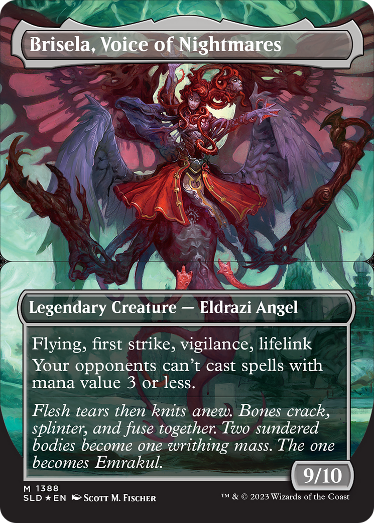 Image of Brisela, Voice of Nightmares (SLD-1388B) - Secret Lair Drop (Borderless)