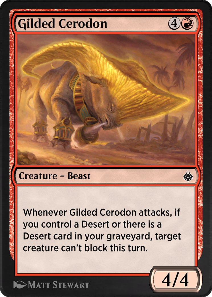 Image of Gilded Cerodon (AKR-155) - Amonkhet Remastered