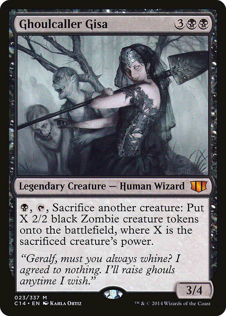 Image of Ghoulcaller Gisa (C14-023) - Commander 2014