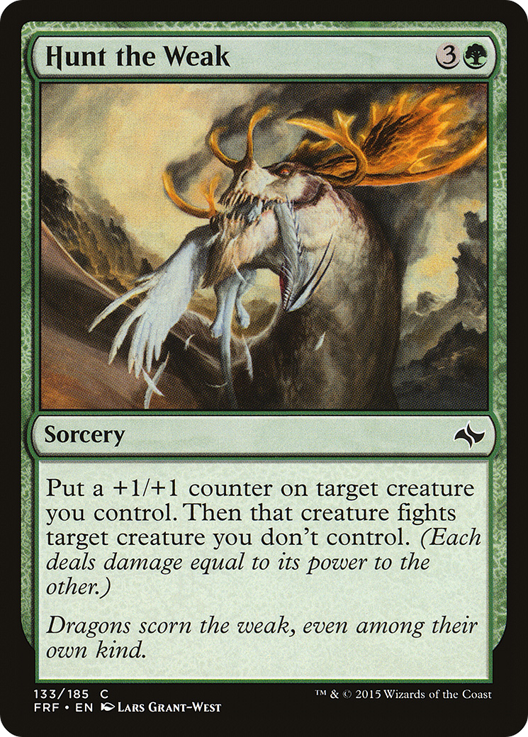 Image of Hunt the Weak (FRF-133) - Fate Reforged