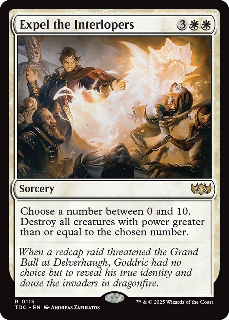 Image of Expel the Interlopers (TDC-115) - Commander: Tarkir: Dragonstorm