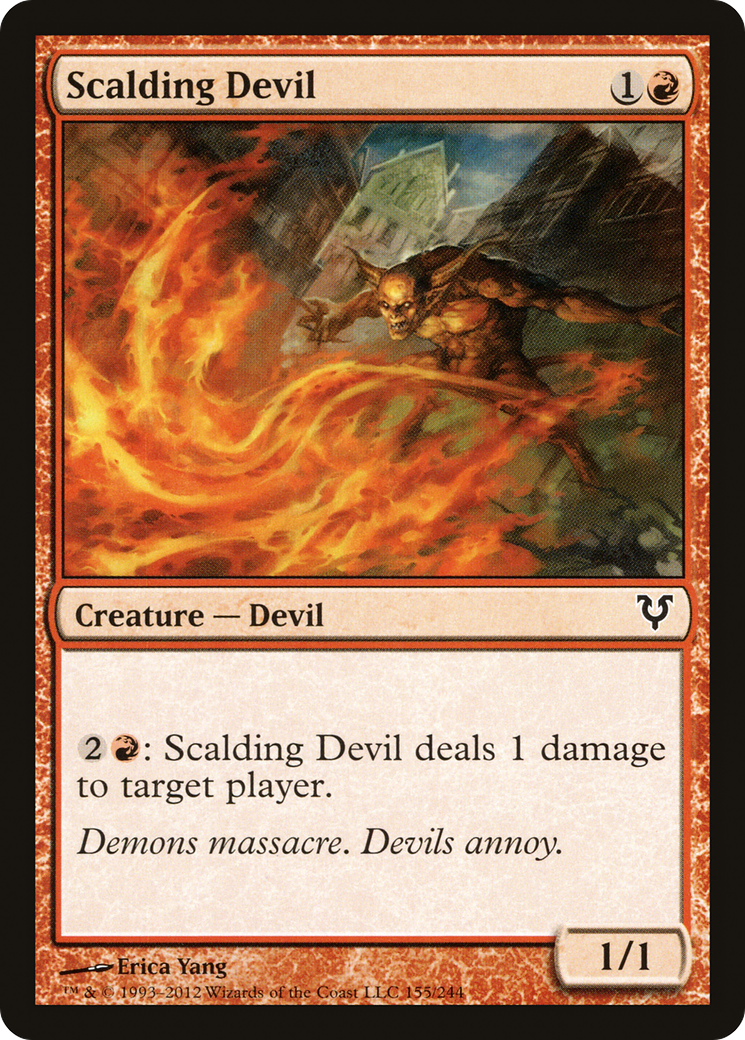Image of Scalding Devil (AVR-155) - Avacyn Restored