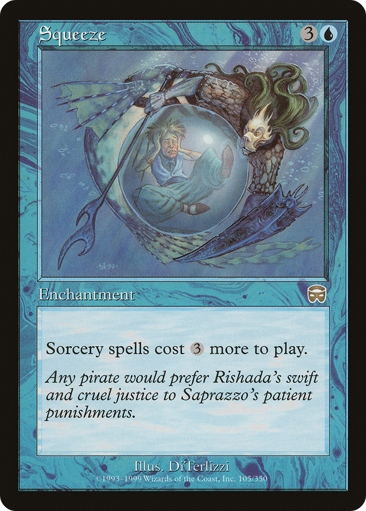 Image of Squeeze (MMQ-105) - Mercadian Masques Foil