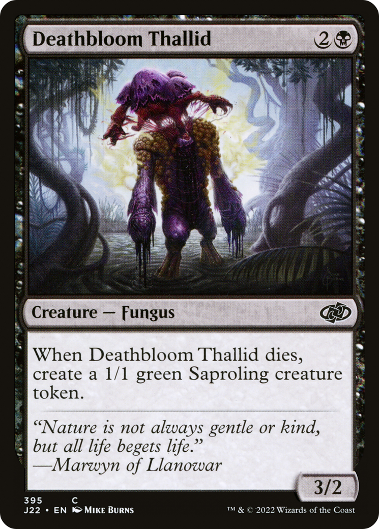 Image of Deathbloom Thallid (J22-395) - Jumpstart 2022