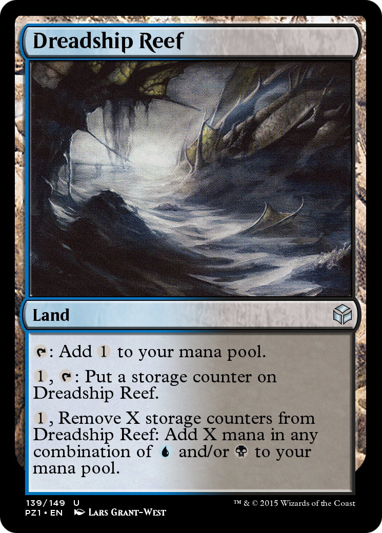 Image of Dreadship Reef (PZ1-139) - Legendary Cube Prize Pack Foil