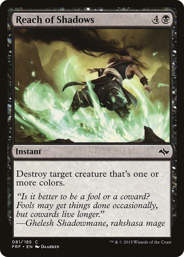 Image of Reach of Shadows (FRF-081) - Fate Reforged Foil