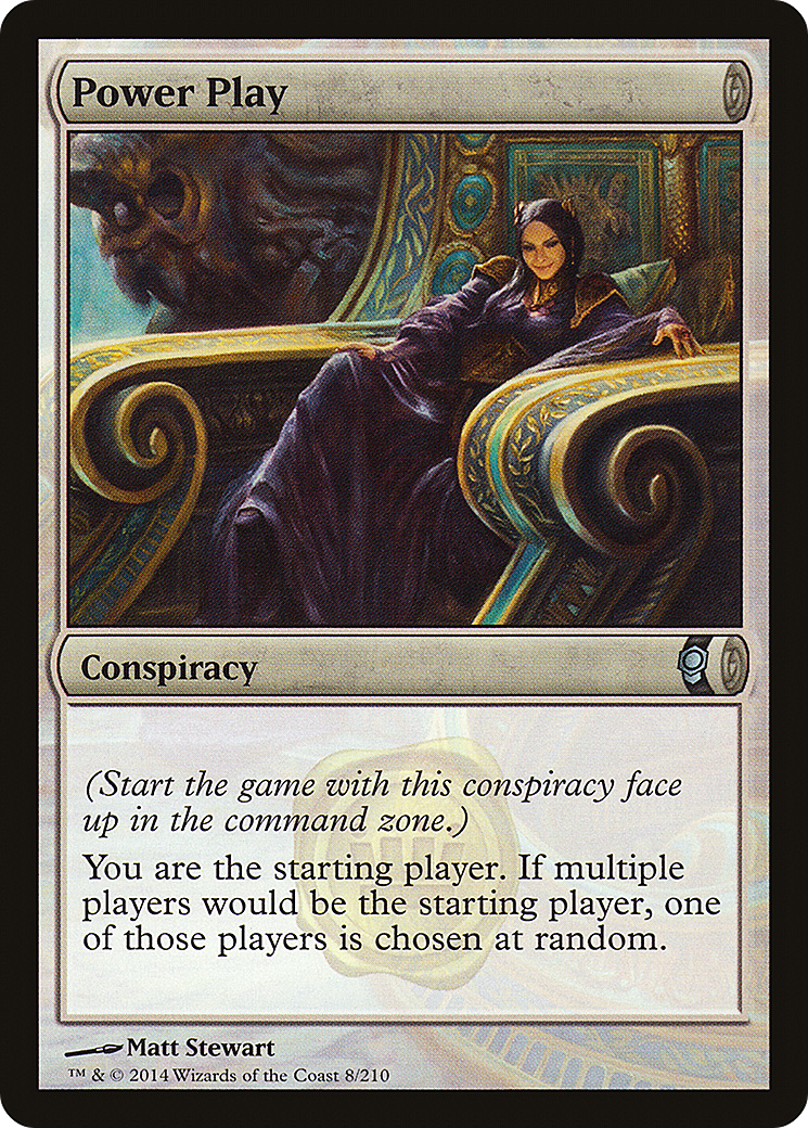 Image of Power Play (CNS-008) - Conspiracy Foil