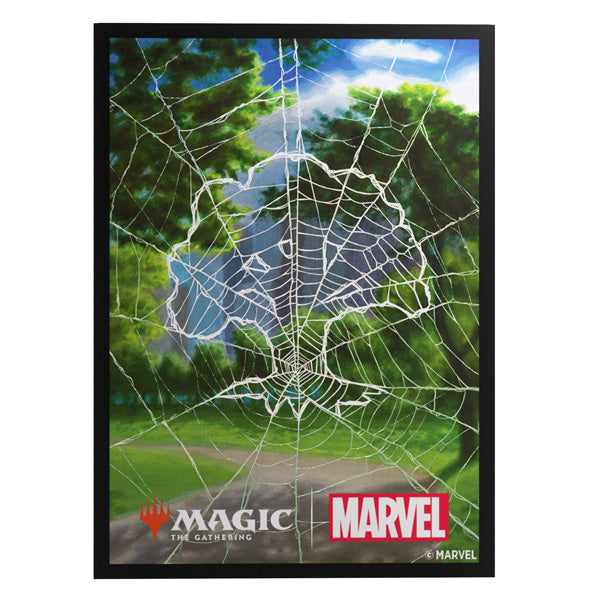 Image of Card Sleeves: MTG Premium Art- Marvel's Spider-Man- Spider-Man Forest