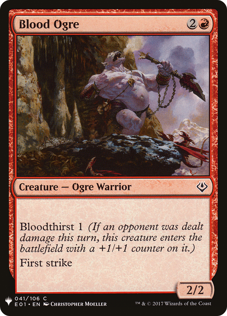 Image of Blood Ogre (LIST-E01-41) - The List