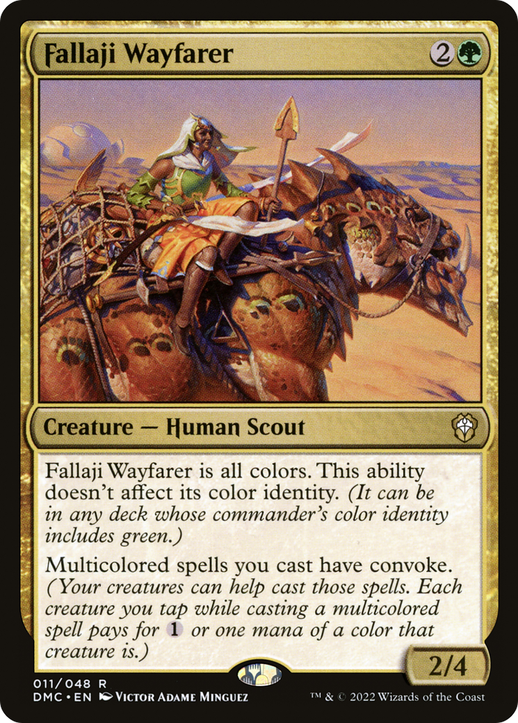 Image of Fallaji Wayfarer (DMC-011) - Dominaria United Commander