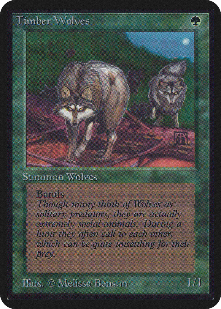 Image of Timber Wolves (LEA-) - Limited Edition Alpha