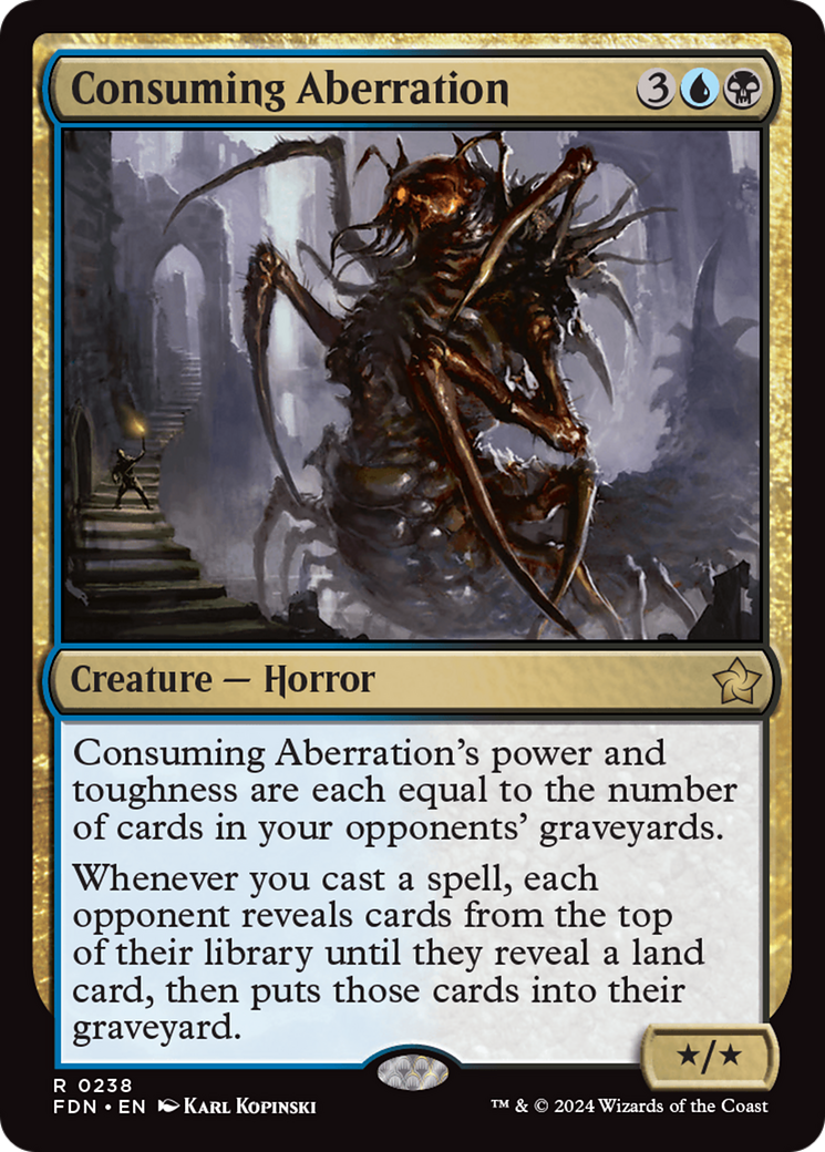 Image of Consuming Aberration (FDN-238) - Foundations Foil