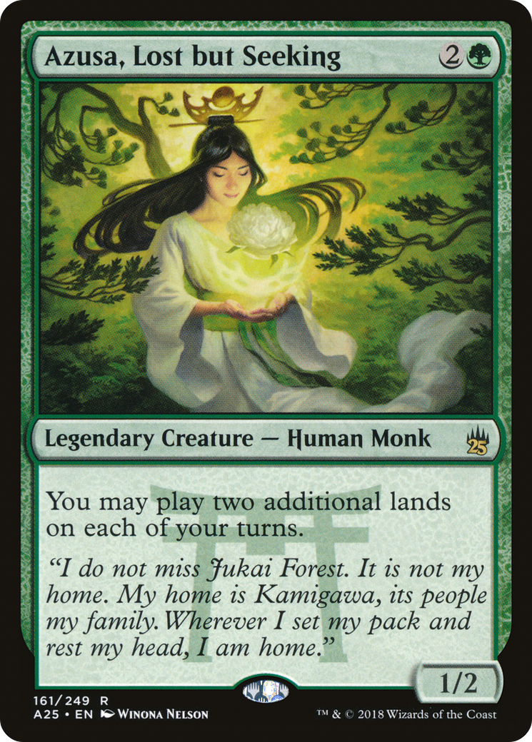 Image of Azusa, Lost but Seeking (A25-161) - Masters 25 Foil