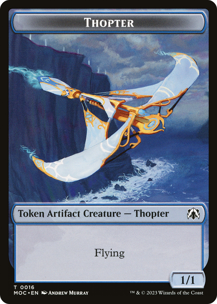 Image of Thopter (TMOC-016) - March of the Machine Commander Tokens