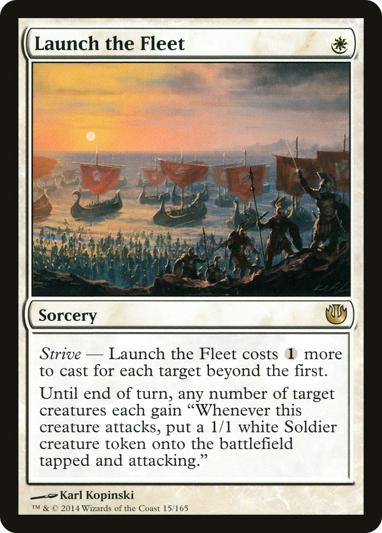 Image of Launch the Fleet (JOU-015) - Journey into Nyx Foil